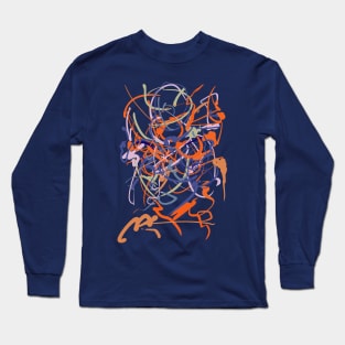Abstract / Expressive Style Long Sleeve T-Shirt